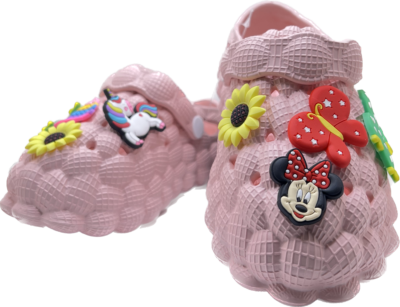 KIDS BUBBLE SLIPPER PINK