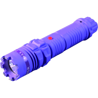 Tactical Force Flashlight Stun Gun Purple