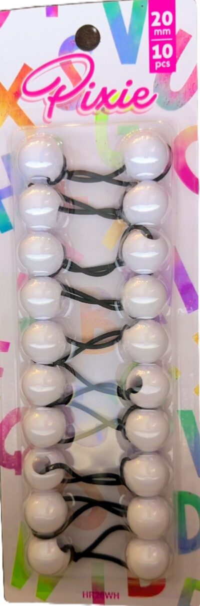 20MM BALLS PONYTAIL KNOCKERS