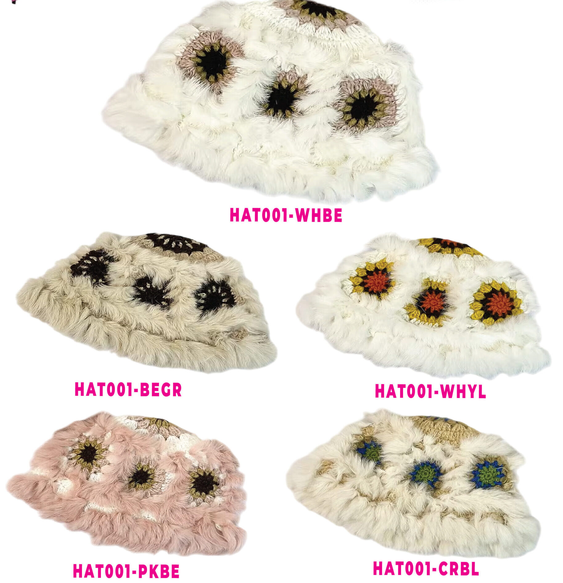 Crochet Hats with Fur-51