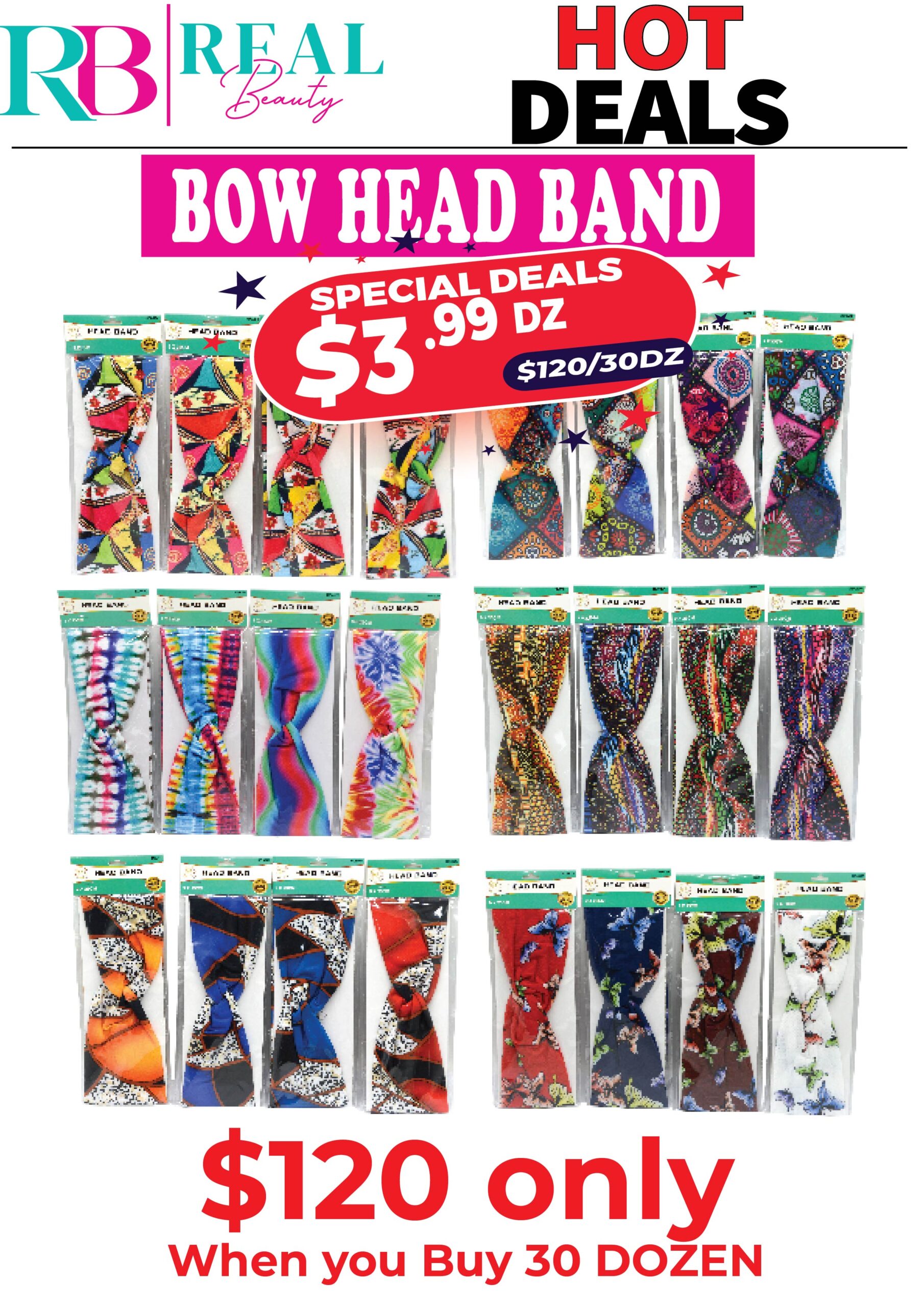 BOW HEAD BAND-19