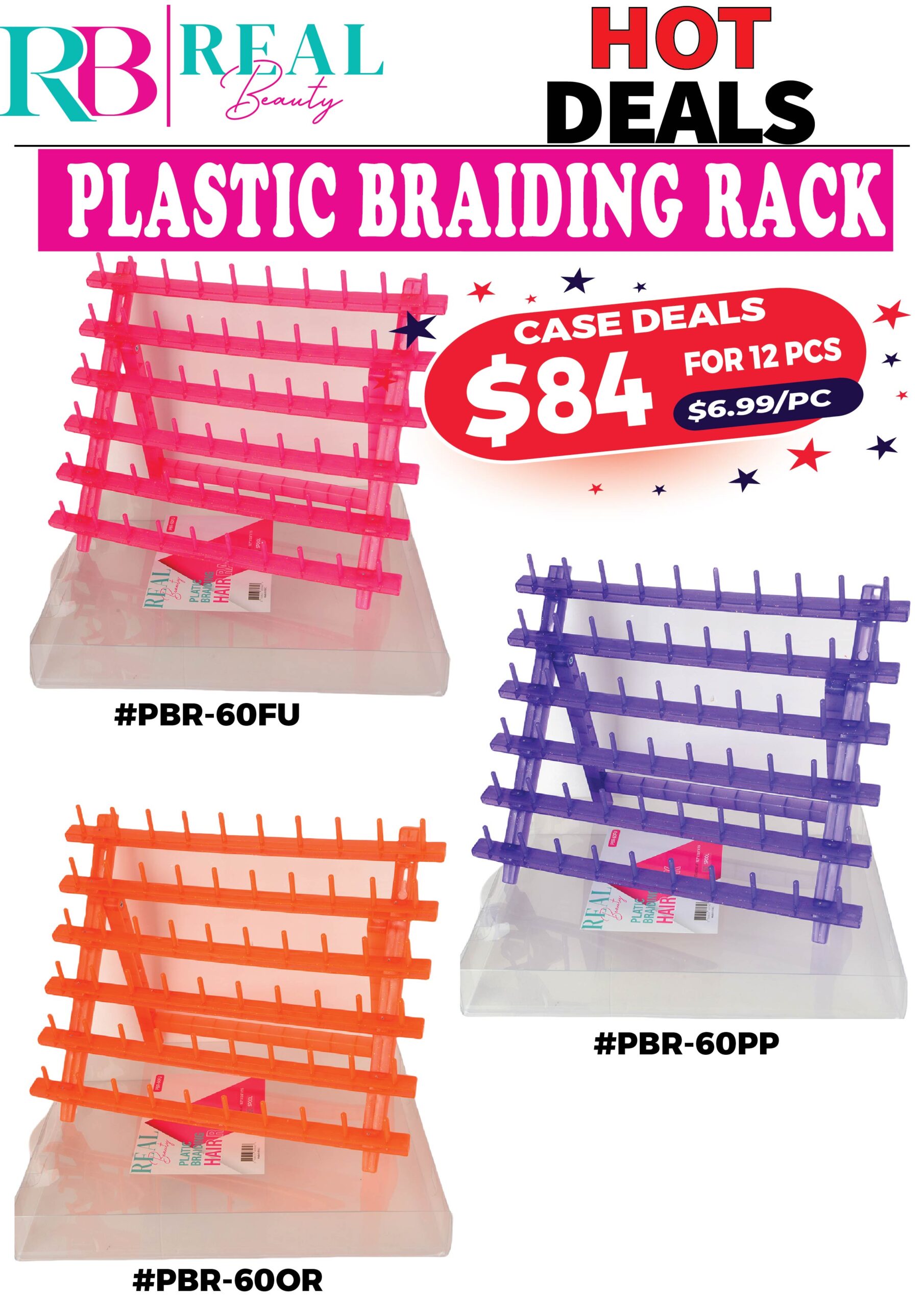 PLASTIC BRAIDING RACK-08