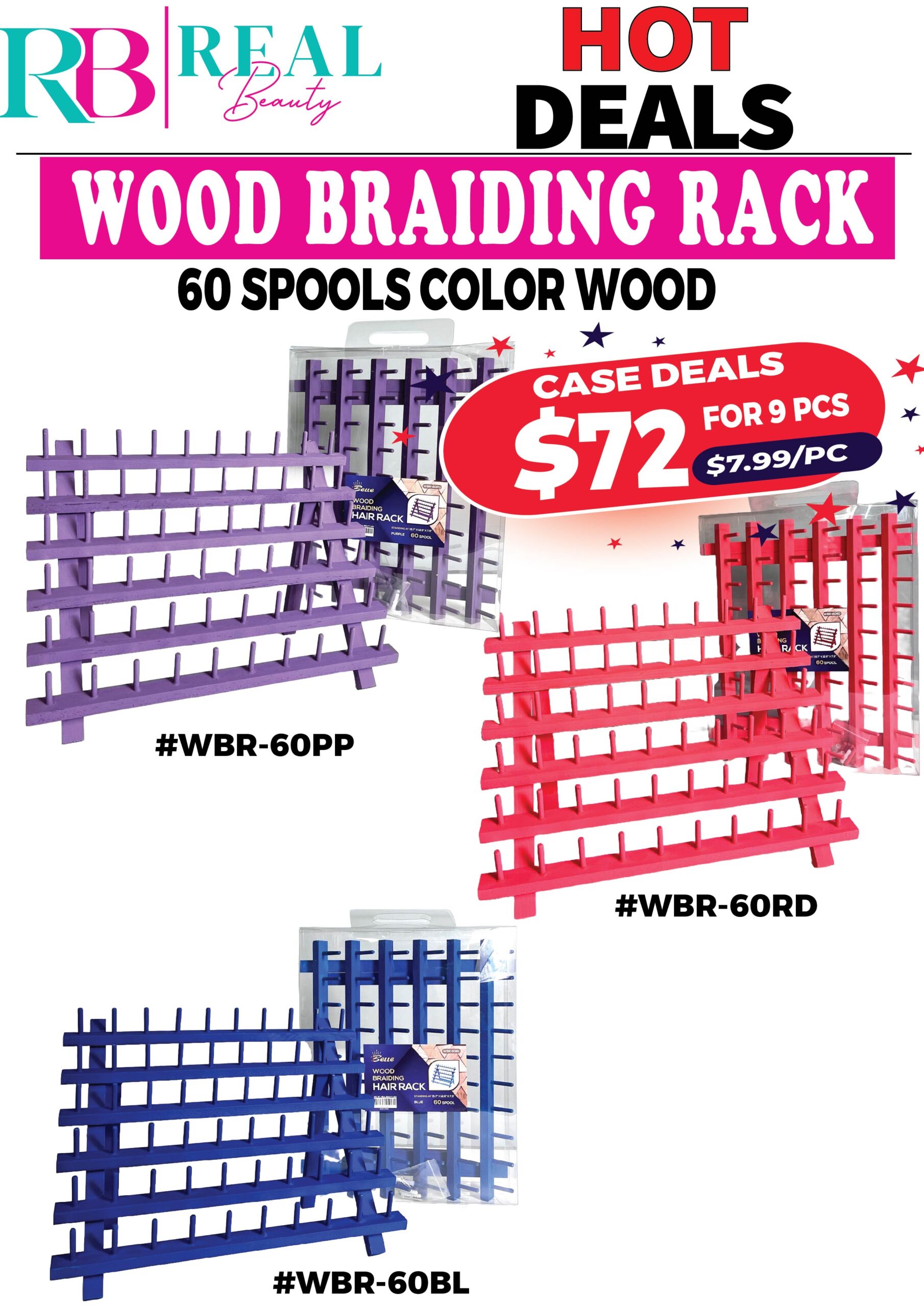 WOOD BRAIDING RACK-04