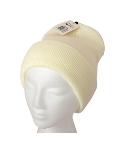 WHITE SKULL CAP