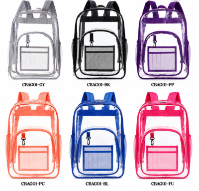 Large Clear Back Pack 42x33