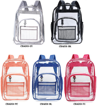 Large Clear Back Pack 42x33