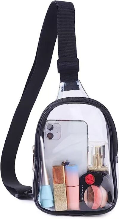 Clear Messenger Bag