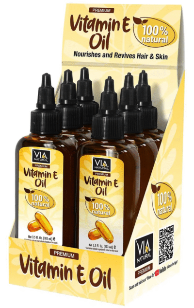 VIA PREMIUM VITAMIN E OIL 3.5oz (6PCS/DISPLAY)
