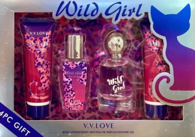 Women EDP 4pc Gift Set - WILD GIRL