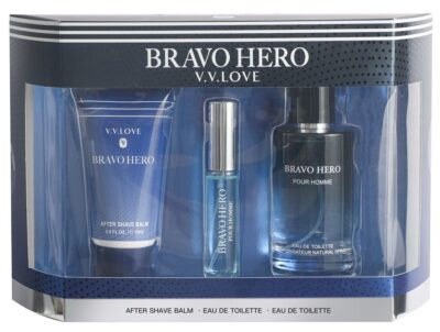 Men EDP 3pc Gift Set - BRAVO HERO