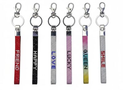 Rhinestone Keychain assorted