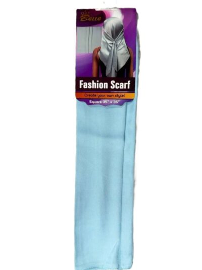 SKYBLUE 36″ LARGE SQUARE PLAIN FASHION SCARF