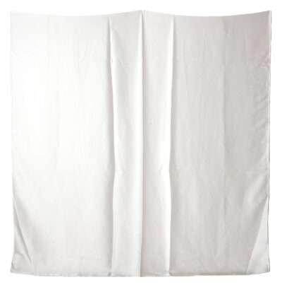 WHITE 36″ LARGE SQUARE PLAIN FASHION SCARF