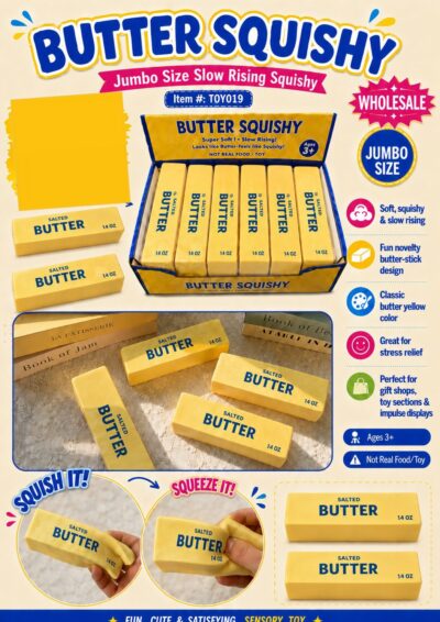 JUMBO SIZE CLASSIC BUTTER SQUISHY