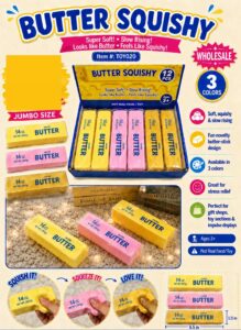 JUMBO SIZE BUTTER SQUISHY 3 COLORS