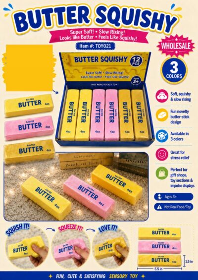BUTTER SQUISHY 3 COLORS