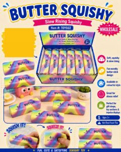 COLOURFUL BUTTER SQUISHY