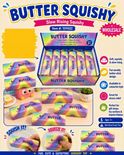 COLOURFUL BUTTER SQUISHY