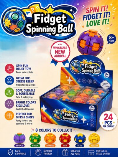 Fidget Spinning Ball